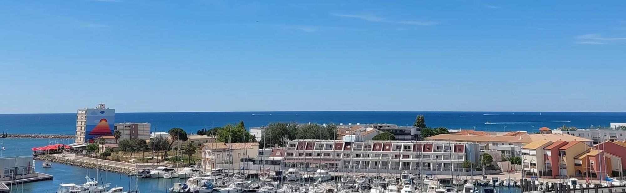 Studio Cabine Vue Mer Carnon-Plage Eksteriør bilde