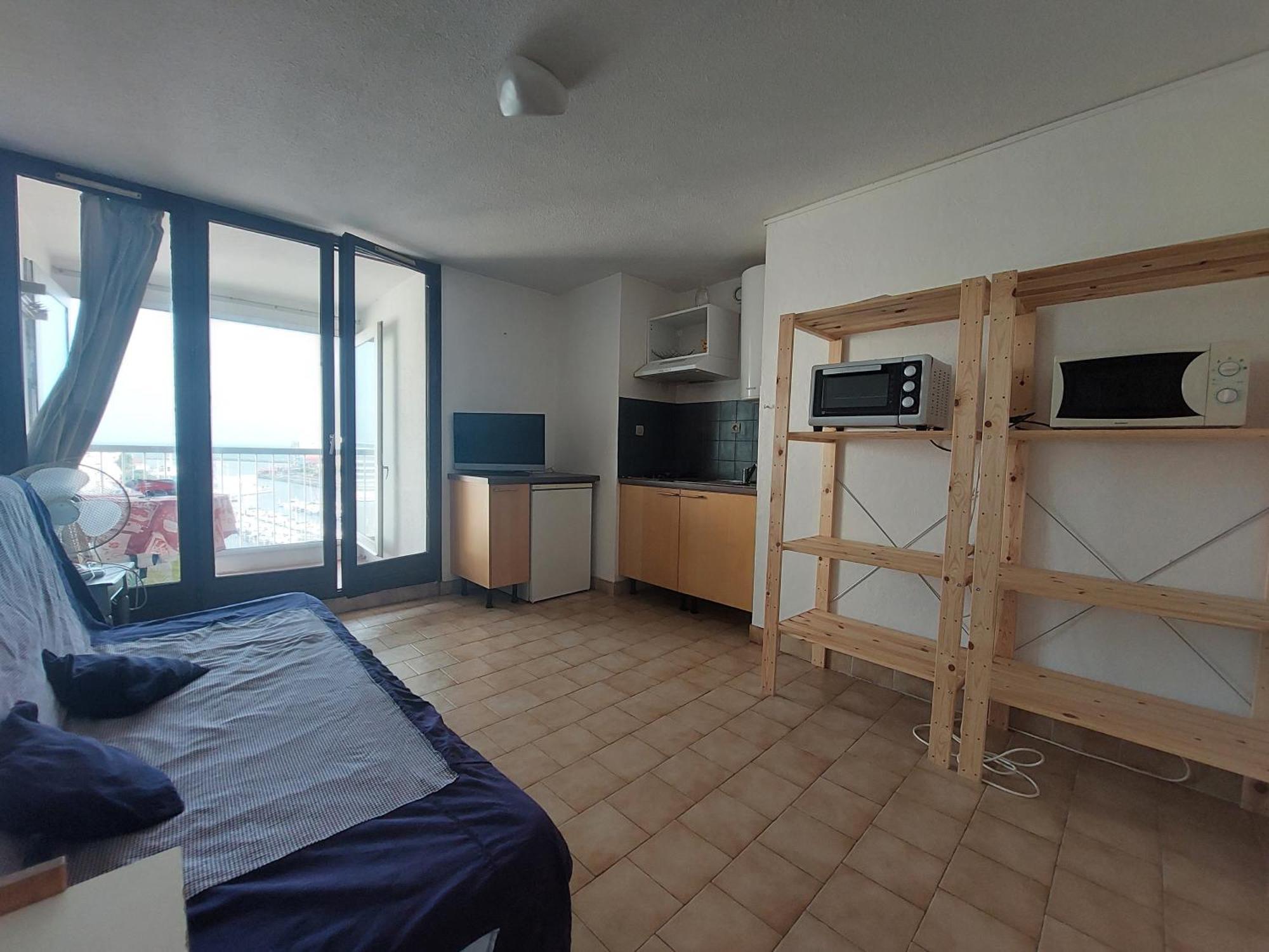 Studio Cabine Vue Mer Carnon-Plage Eksteriør bilde