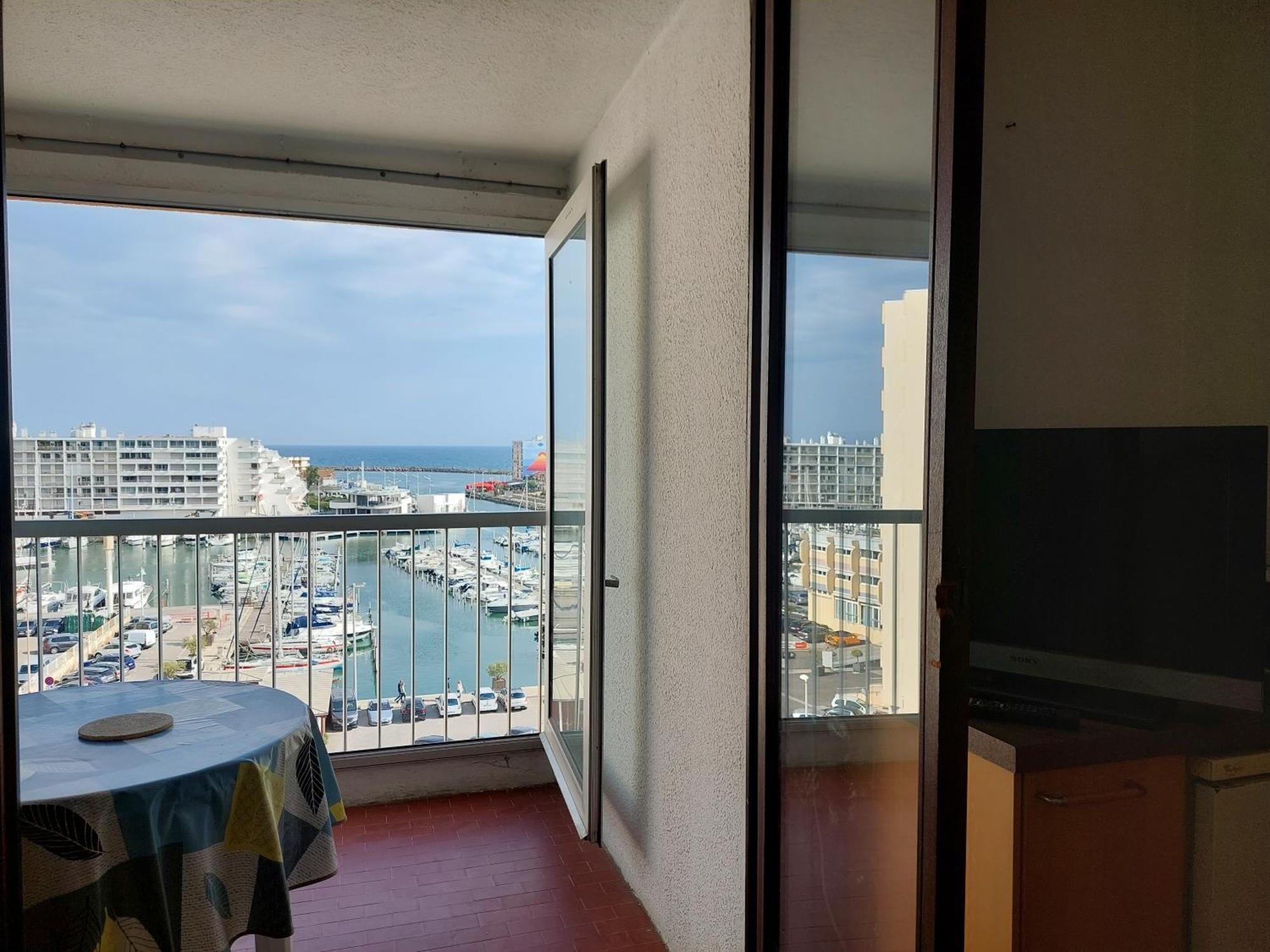 Studio Cabine Vue Mer Carnon-Plage Eksteriør bilde